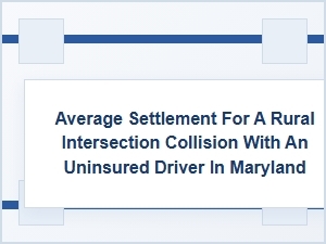 Rural Intersection Crash Settlements with Uninsured Drivers